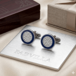 Textured Blue Button